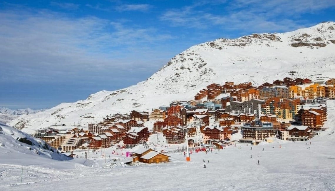 Val Thorens in the sun