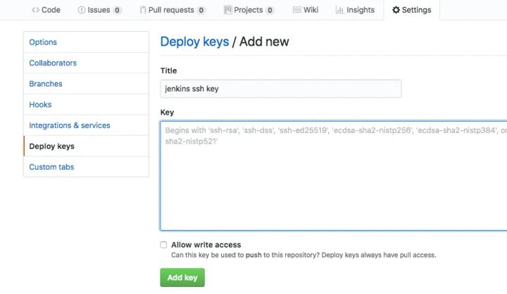 Integrate Jenkins with Github (Private repo)