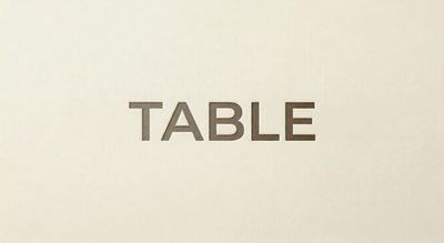 TABLE