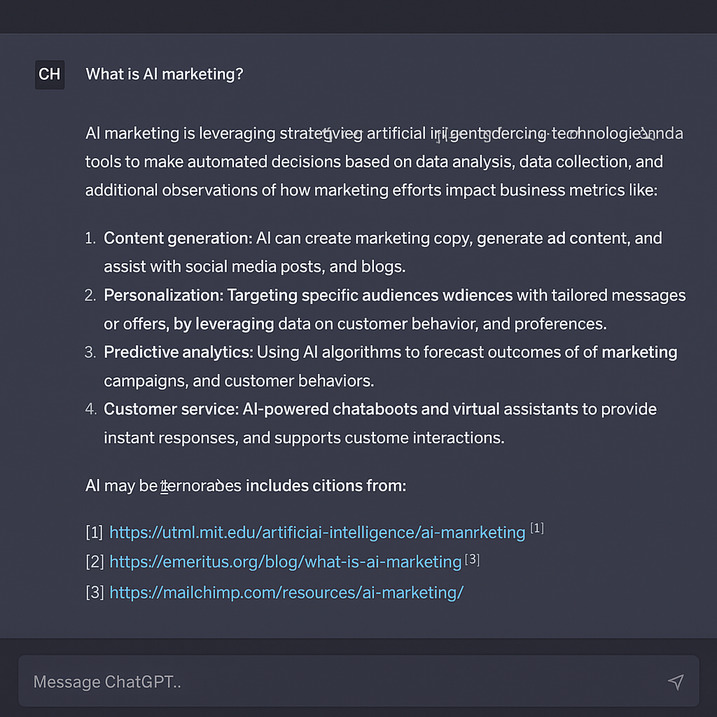 ChatGPT citations
