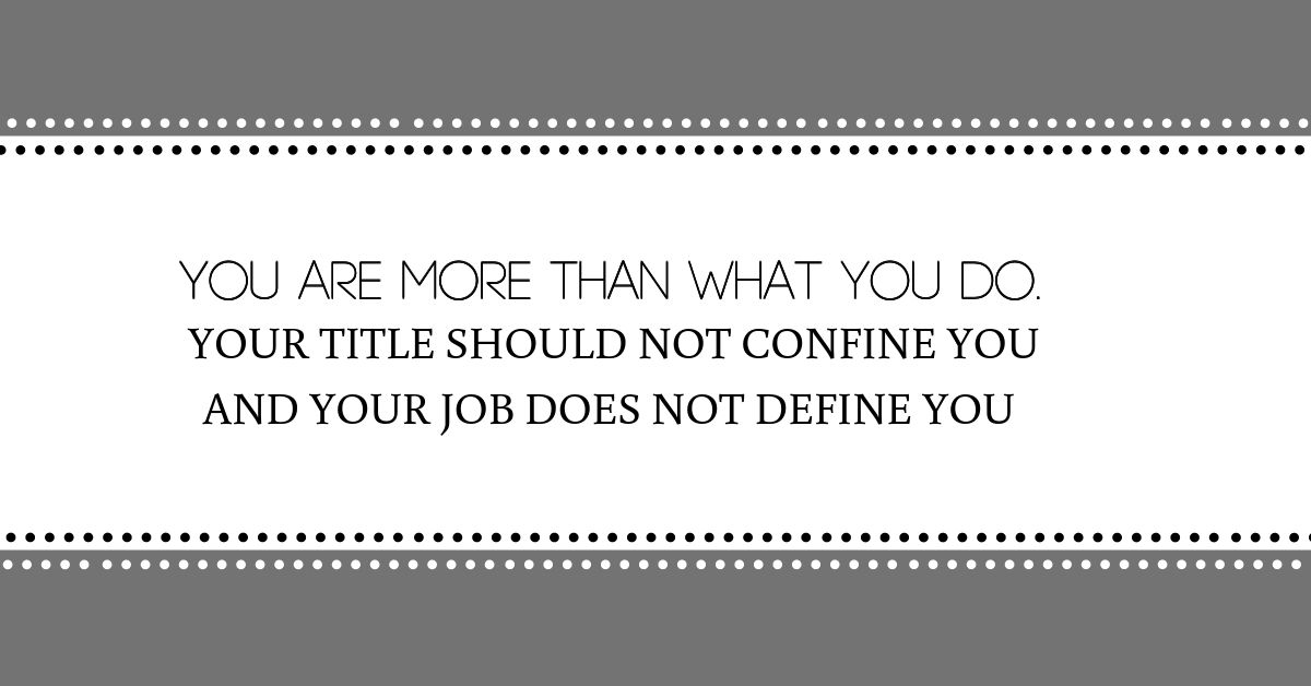 Create Your Own Job Title