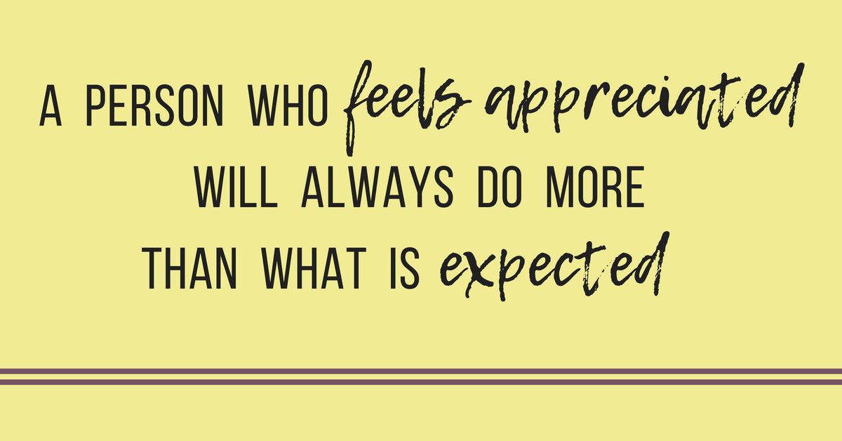 Good Bosses Truly Appreciate Their Employees
