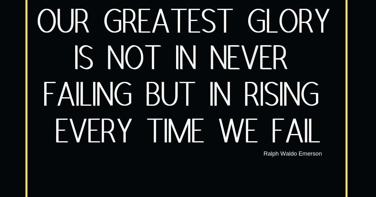 Failure Remains Successful If We Learn From It