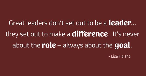 Great Leadership is about Influence not Authority