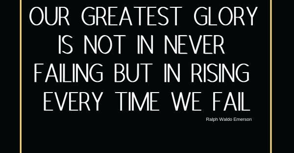 Failure Remains Successful If We Learn From It