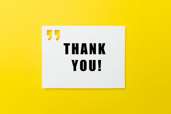 Reciprocating Appreciation