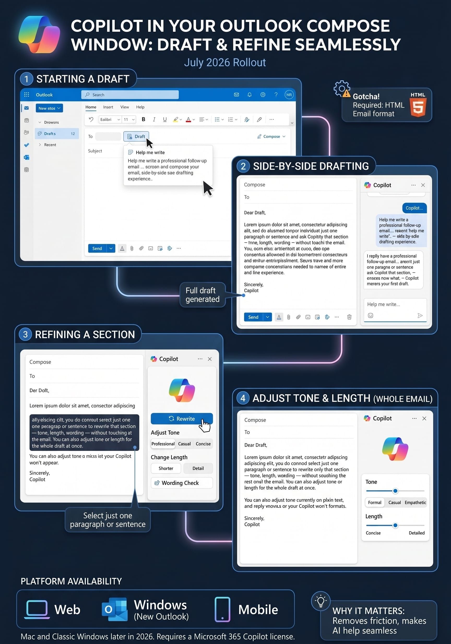 Copilot your outlook to boost your email