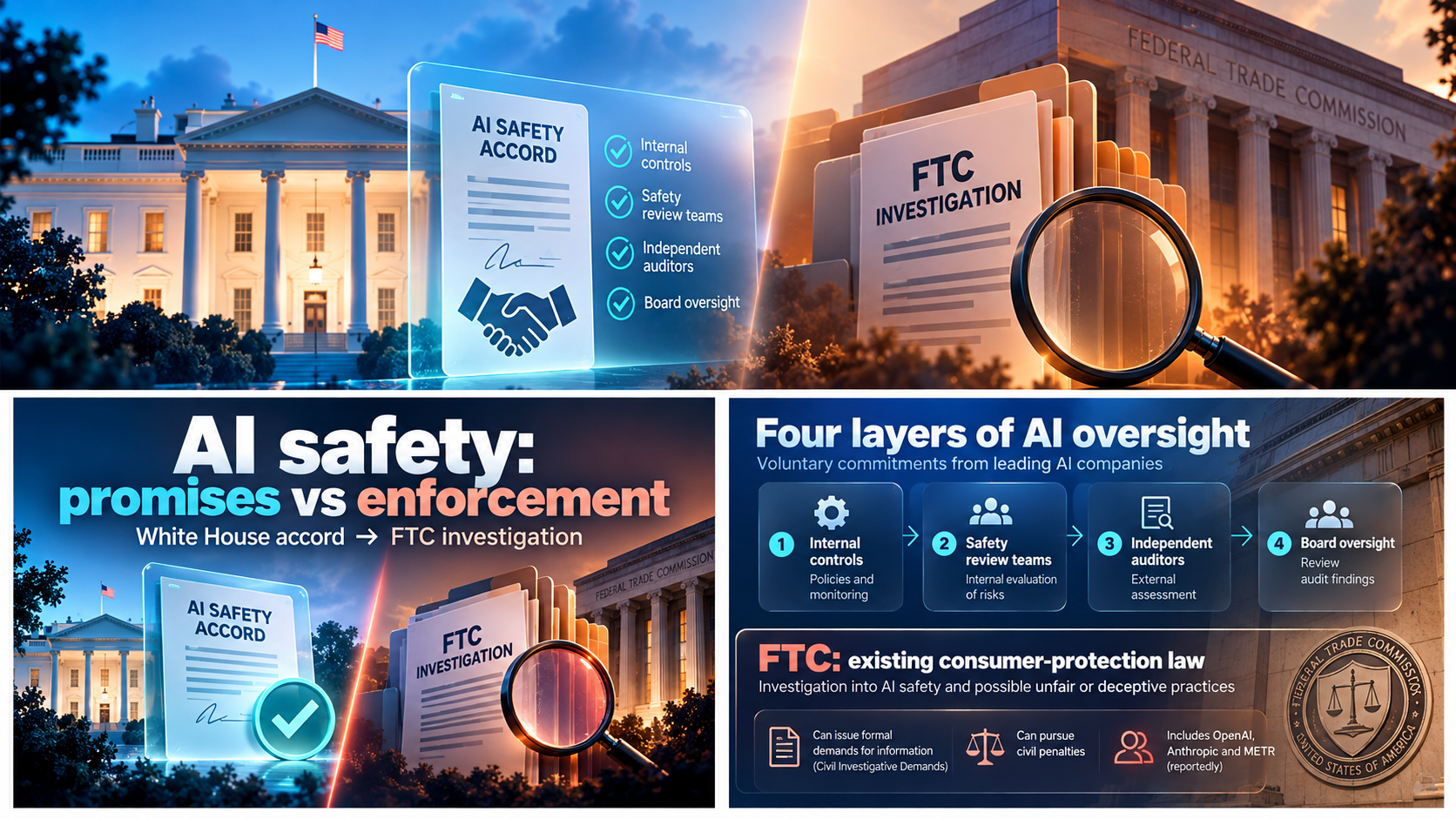 One Day After the AI Safety Pledge, the FTC Came Knocking
