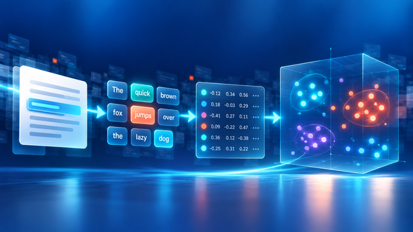 Tokens and Embeddings, Explained Simply