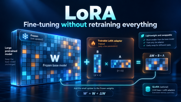 LoRA: Fine-Tuning Without Retraining the Whole Model