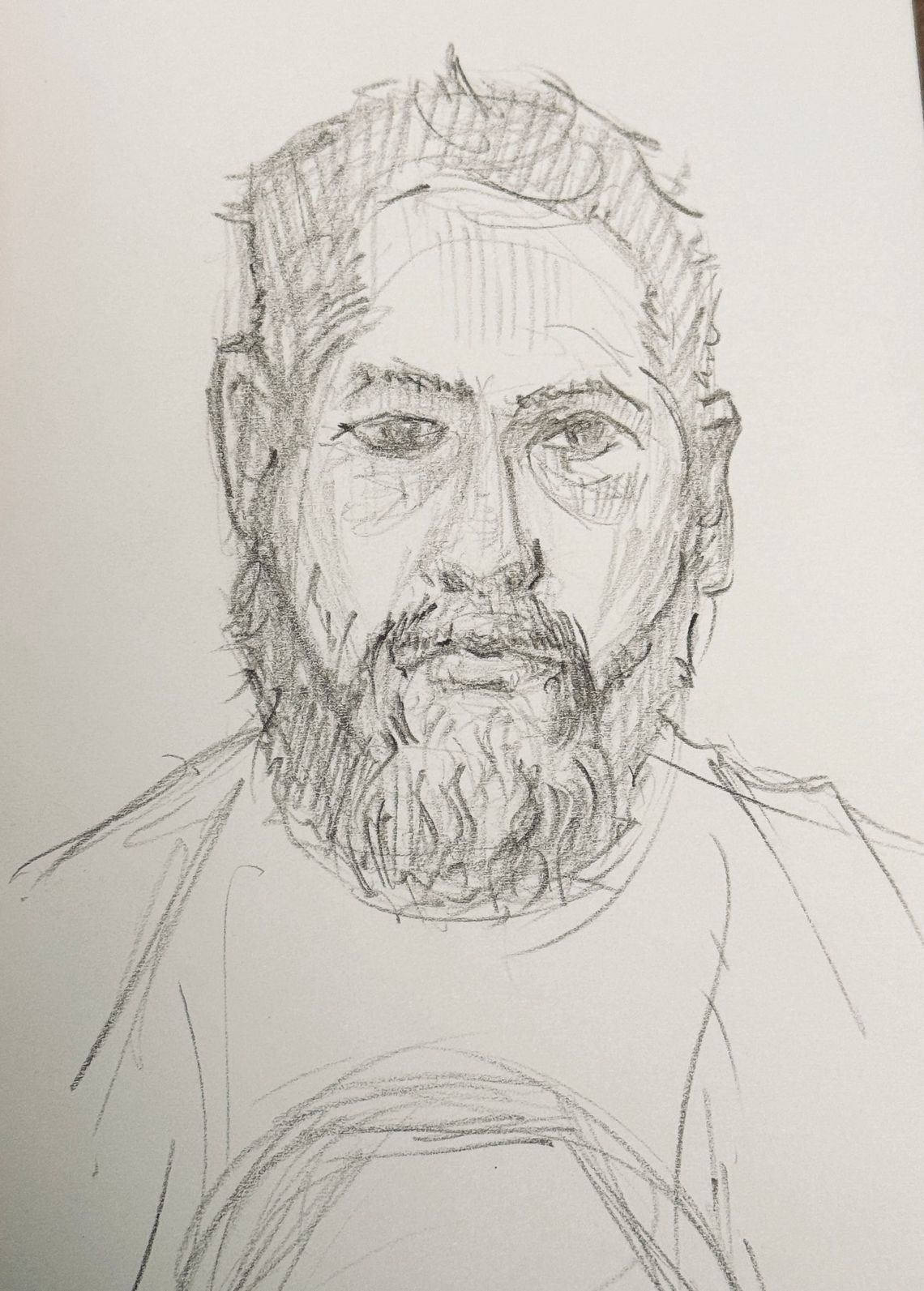 Games Day Portrait and Lily Sketch