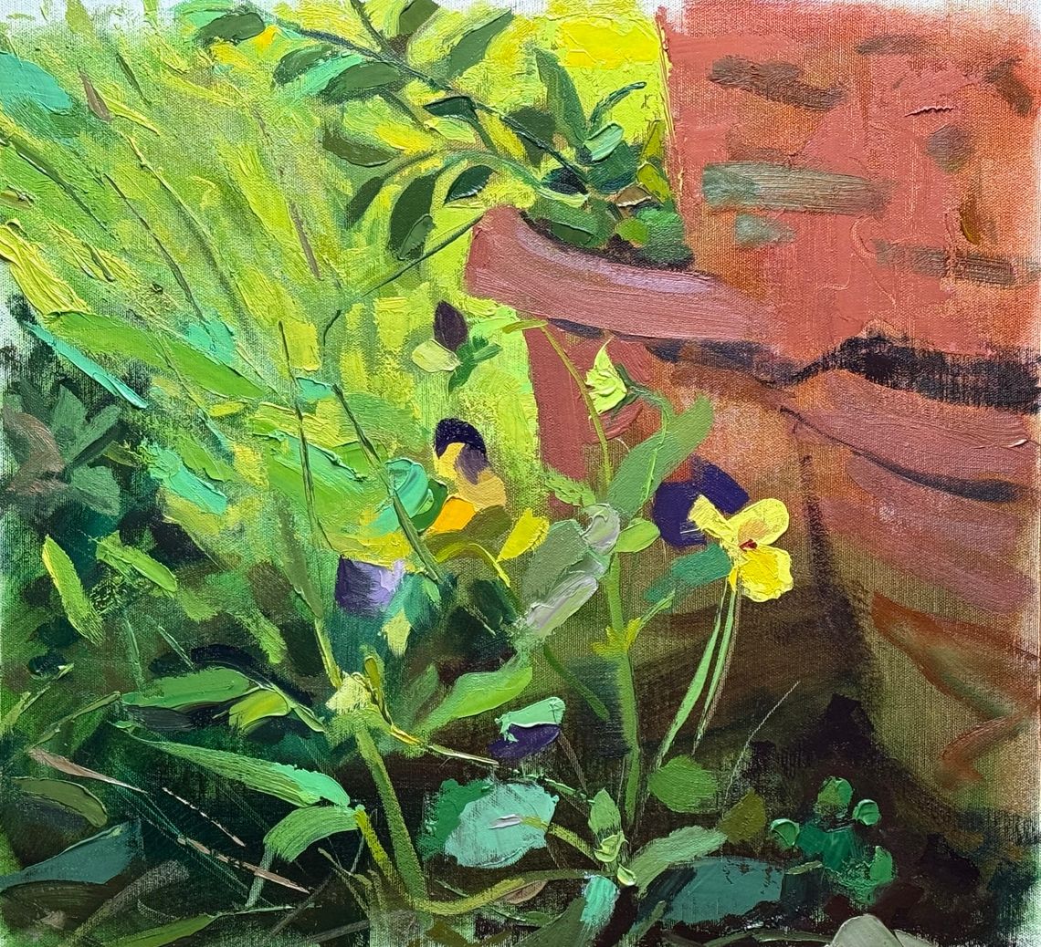 I think I’m Officially Done With This Viola Painting