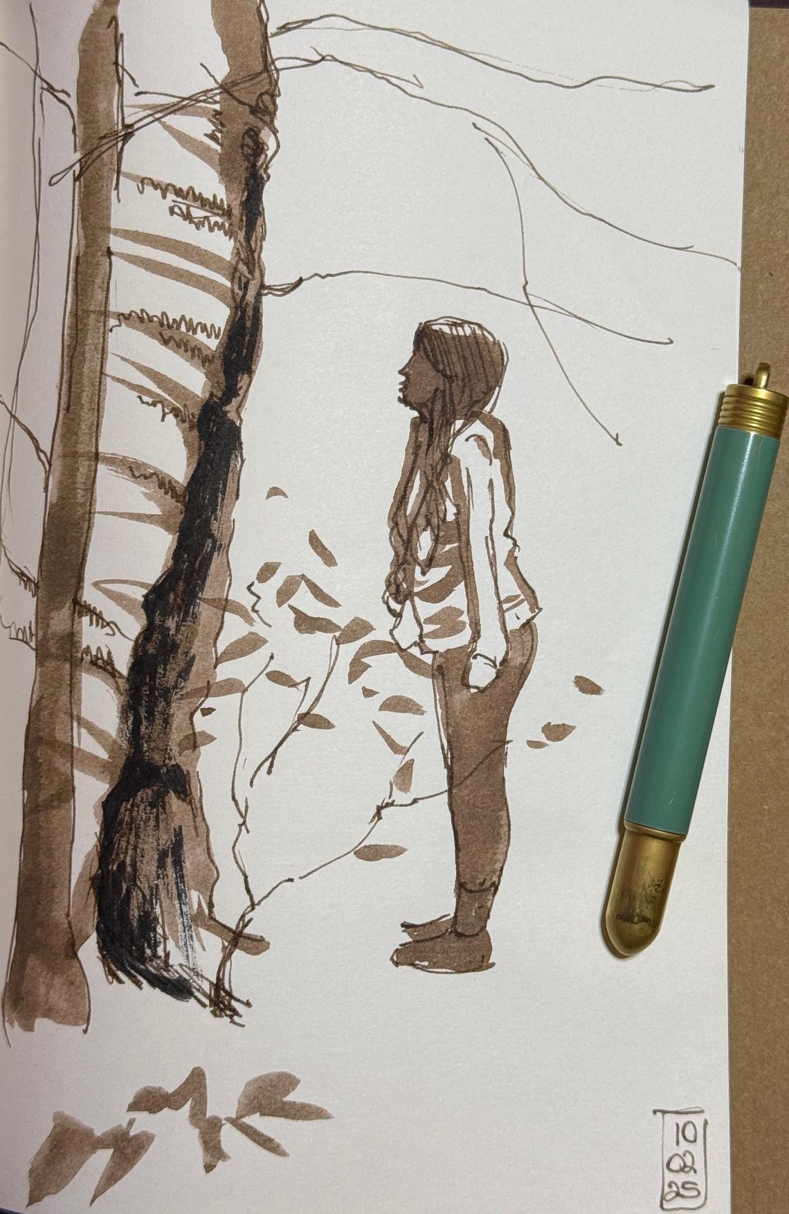 Another Ink Brush Pen Sketch