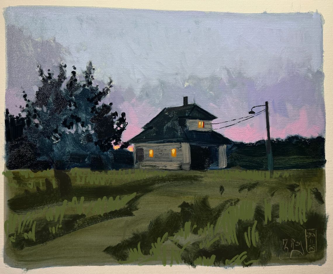 On Finishing Paintings