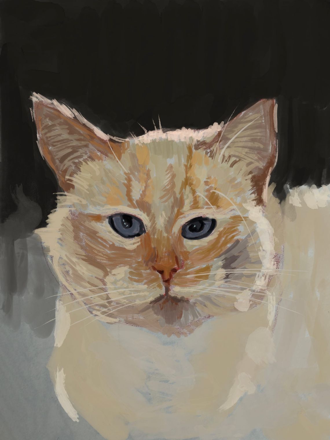 Toast, Painted