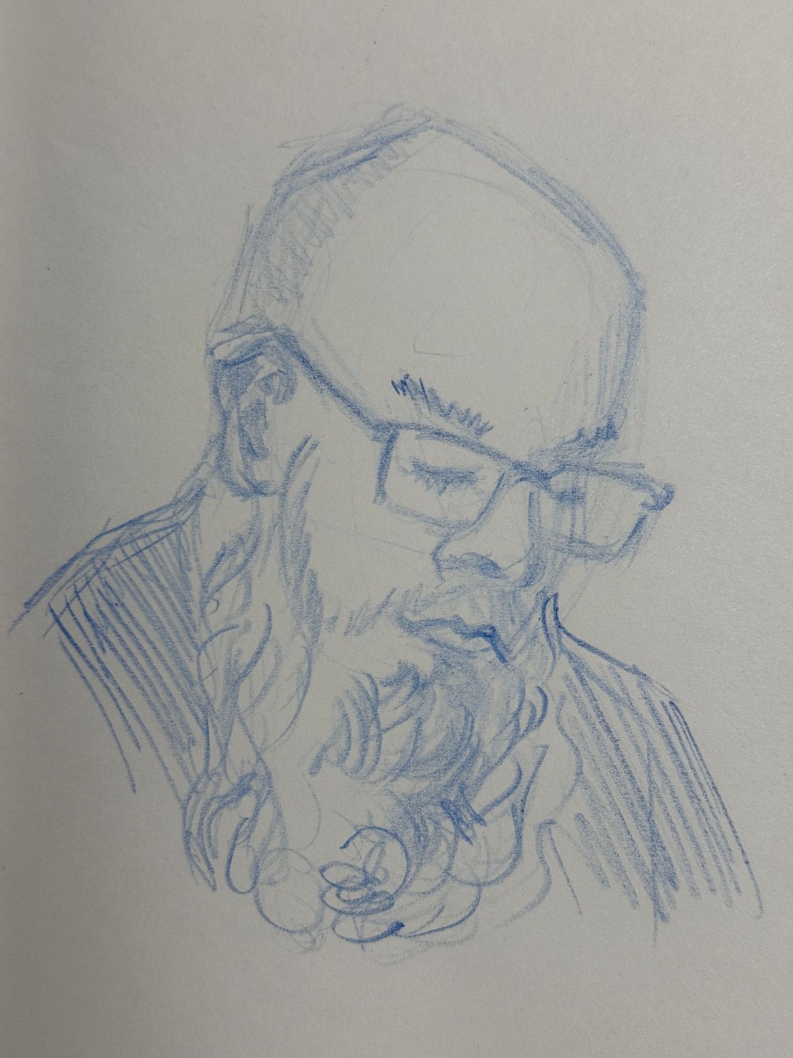 A Friend Portrait, and A Cat Portrait