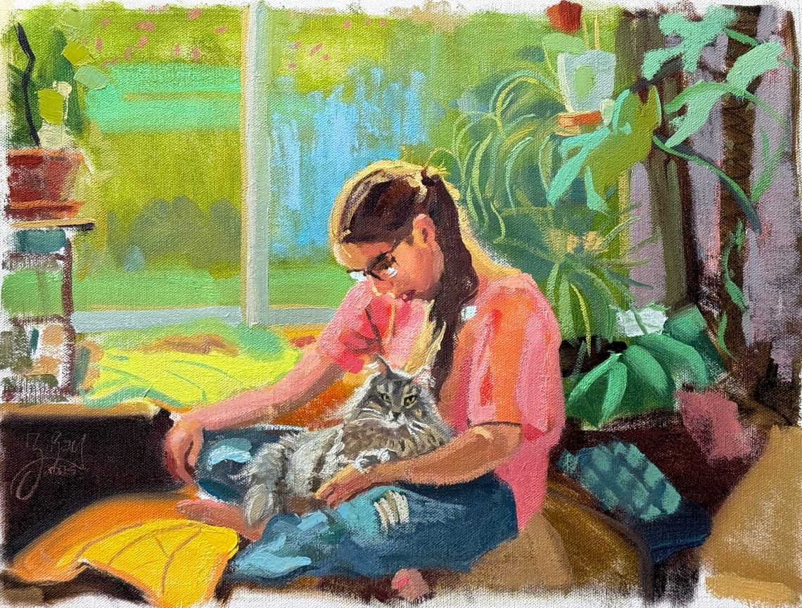 Leaves and Fabric and Fabric Leaves