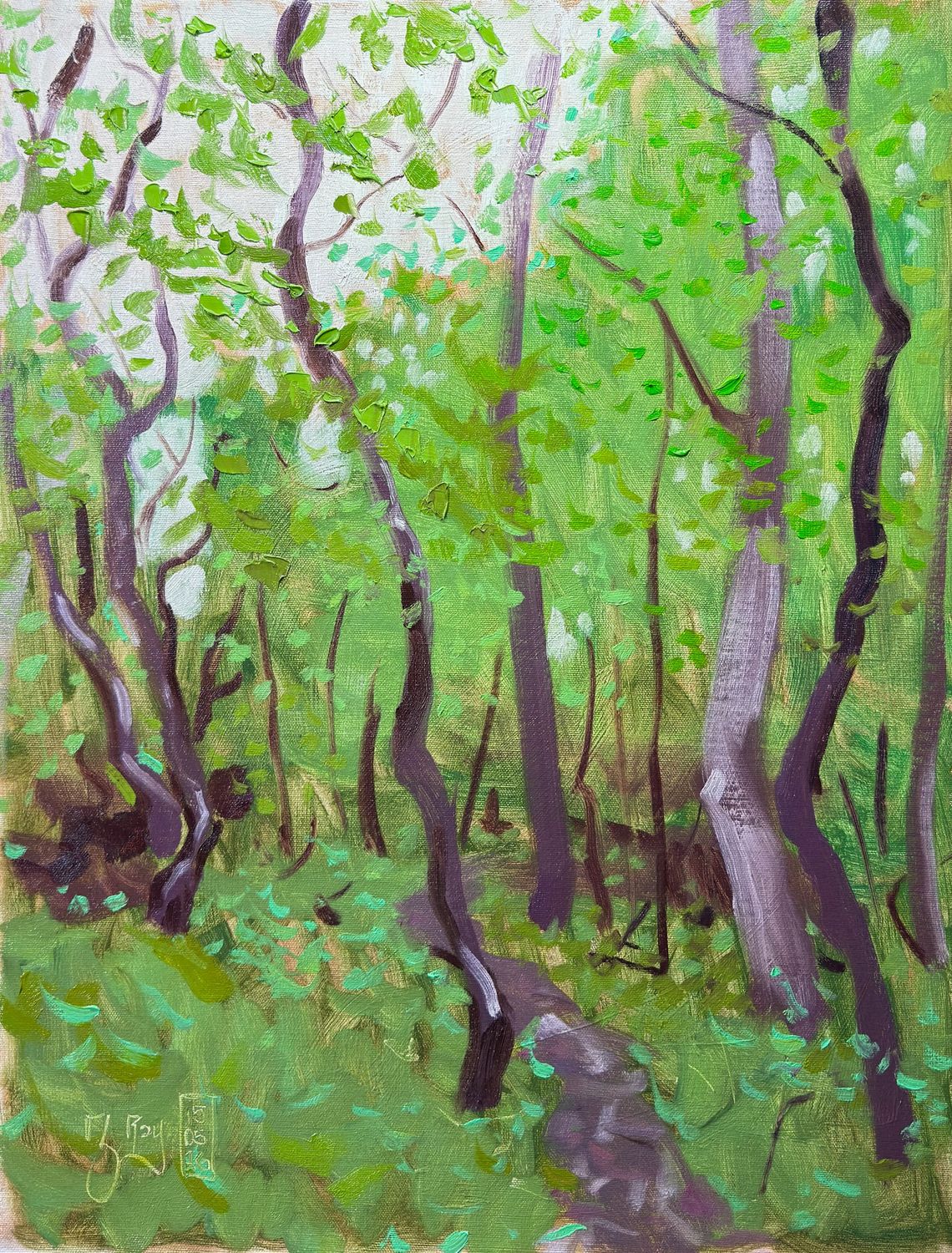 A Landscape Paint for in Blood