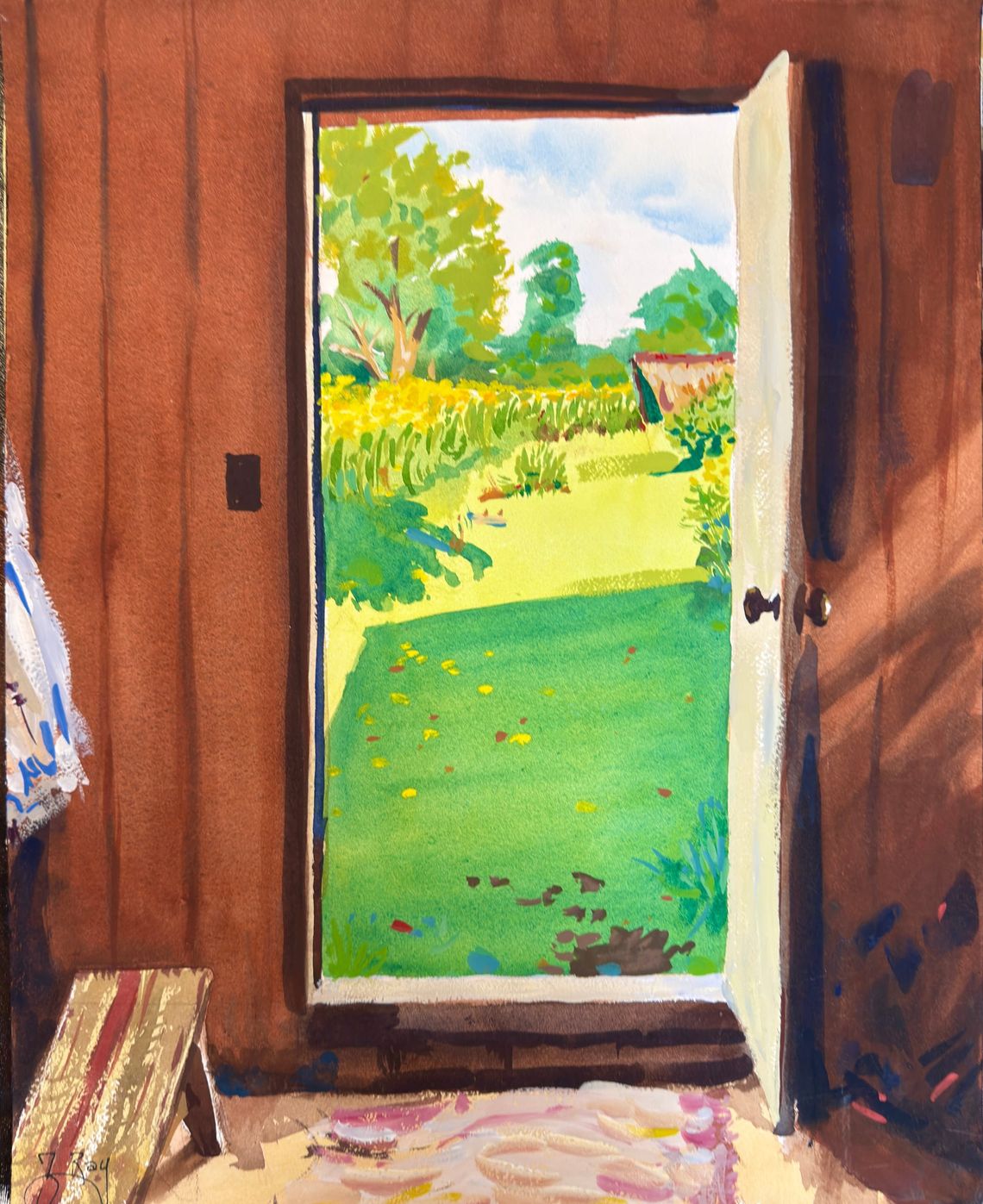 From the Sauna Door