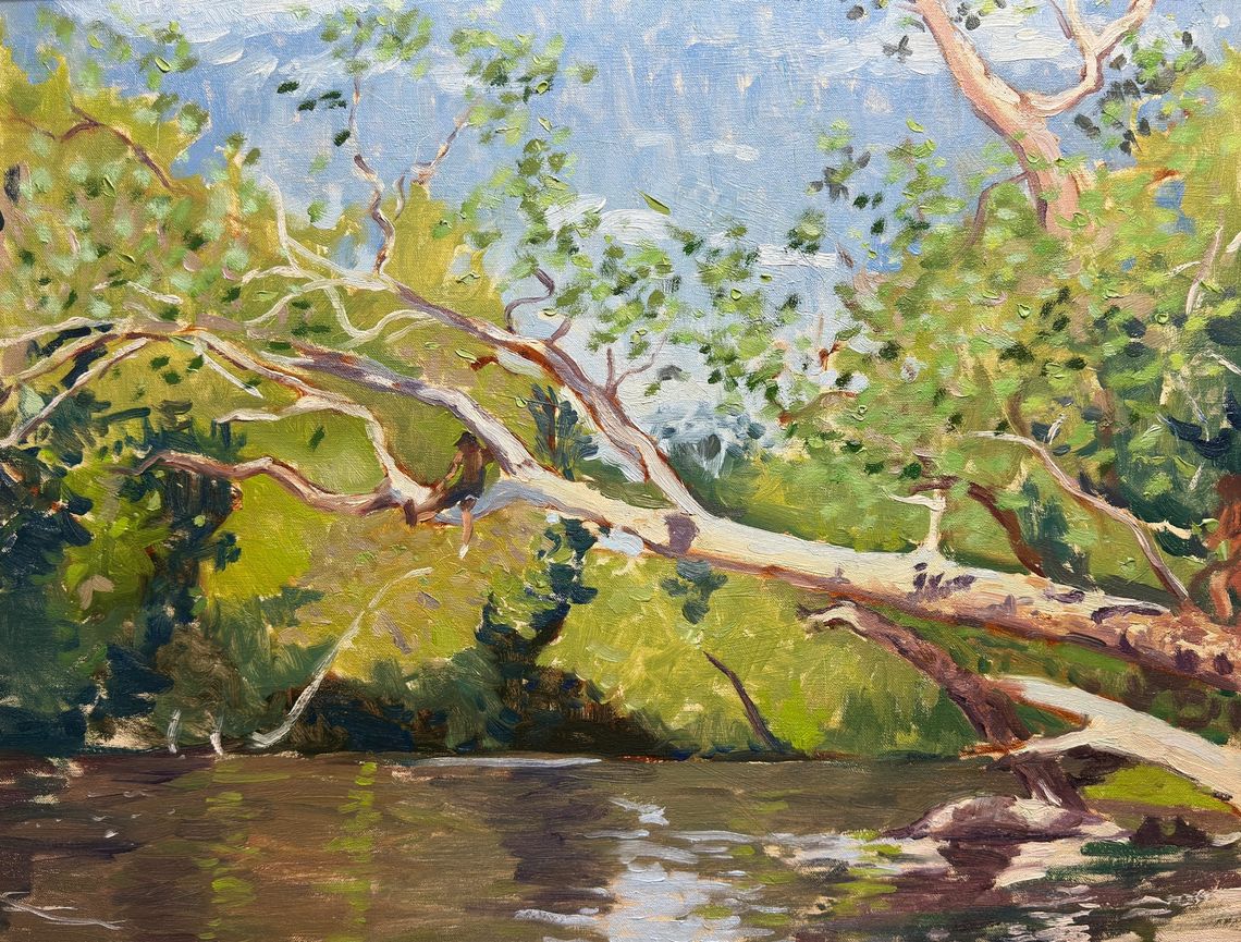 Over Lazy Waters