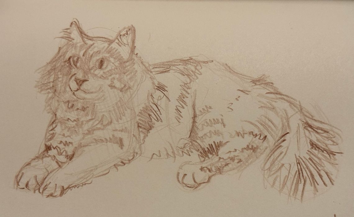 Alva on the Cedar Chest
