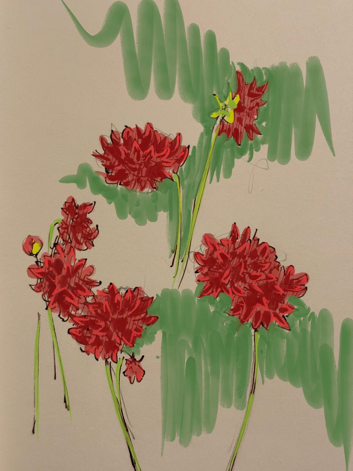 Continuing Yesterday's Sketch