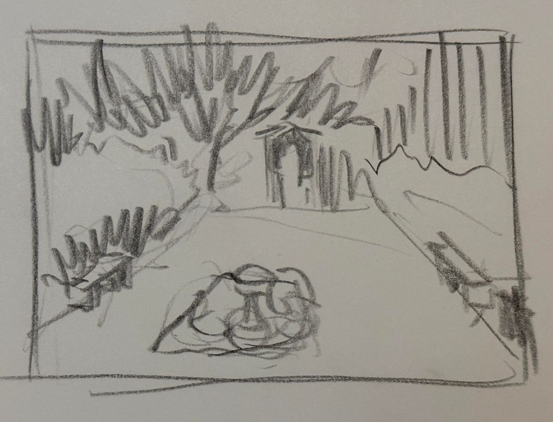 Fernwood Garden Sketch