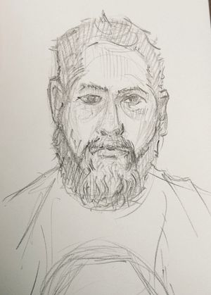 Games Day Portrait and Lily Sketch