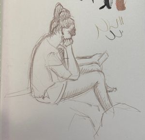 Quick Sketch of Hannah