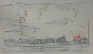 A Quick Sunset Sketch