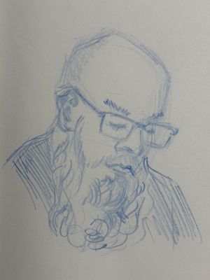 A Friend Portrait, and A Cat Portrait