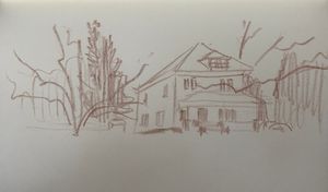 Yellow House Sketch