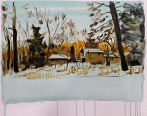 Winter Blues... And Oranges