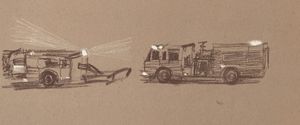 Fire Truck Sketch