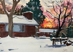 Winter Morning Sunrise
