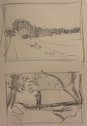 A Few Quick Composition Sketches