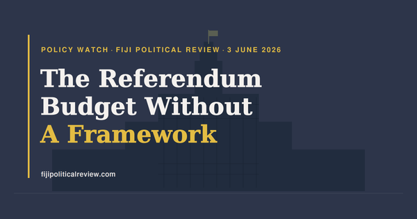 Policy Watch: The Referendum Budget Without a Framework