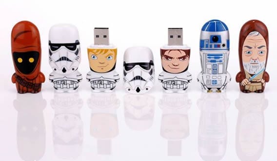 New Star Wars MIMOBOT Thumb Drive Designs