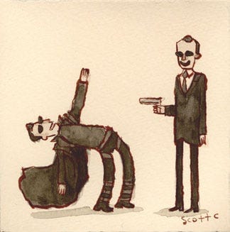 “As you can see, we’ve had our eye on you for some time now, Mr. Anderson.”