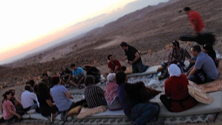 Storytelling at Sunset