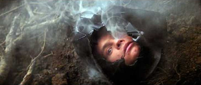 Image result for empire strikes back luke fights vader swamp