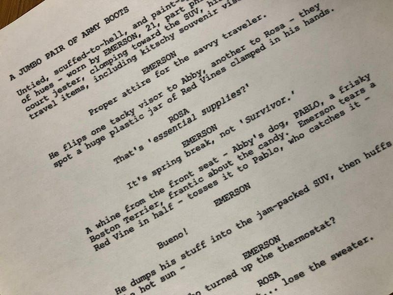 Screenwriting 101 — Cameron Crowe