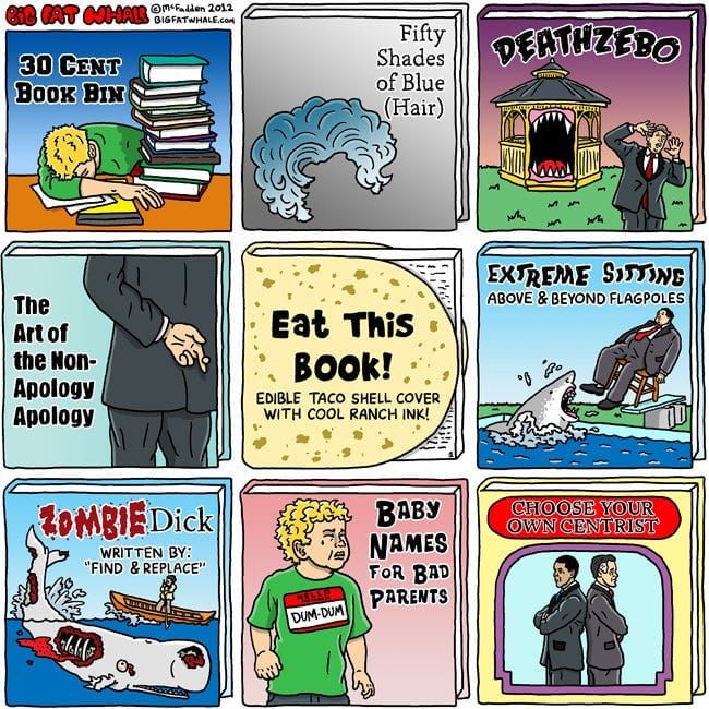 “30 Cent Book Bin” [Comic]