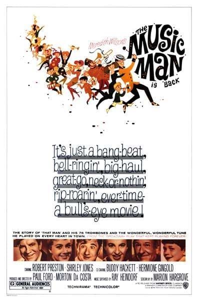 Classic 60s Movie: “The Music Man”
