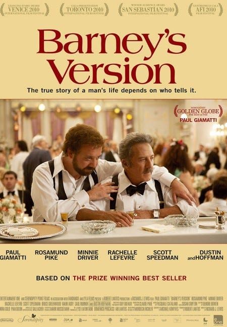Go Into The Story Script Read and Analysis: “Barney’s Version”