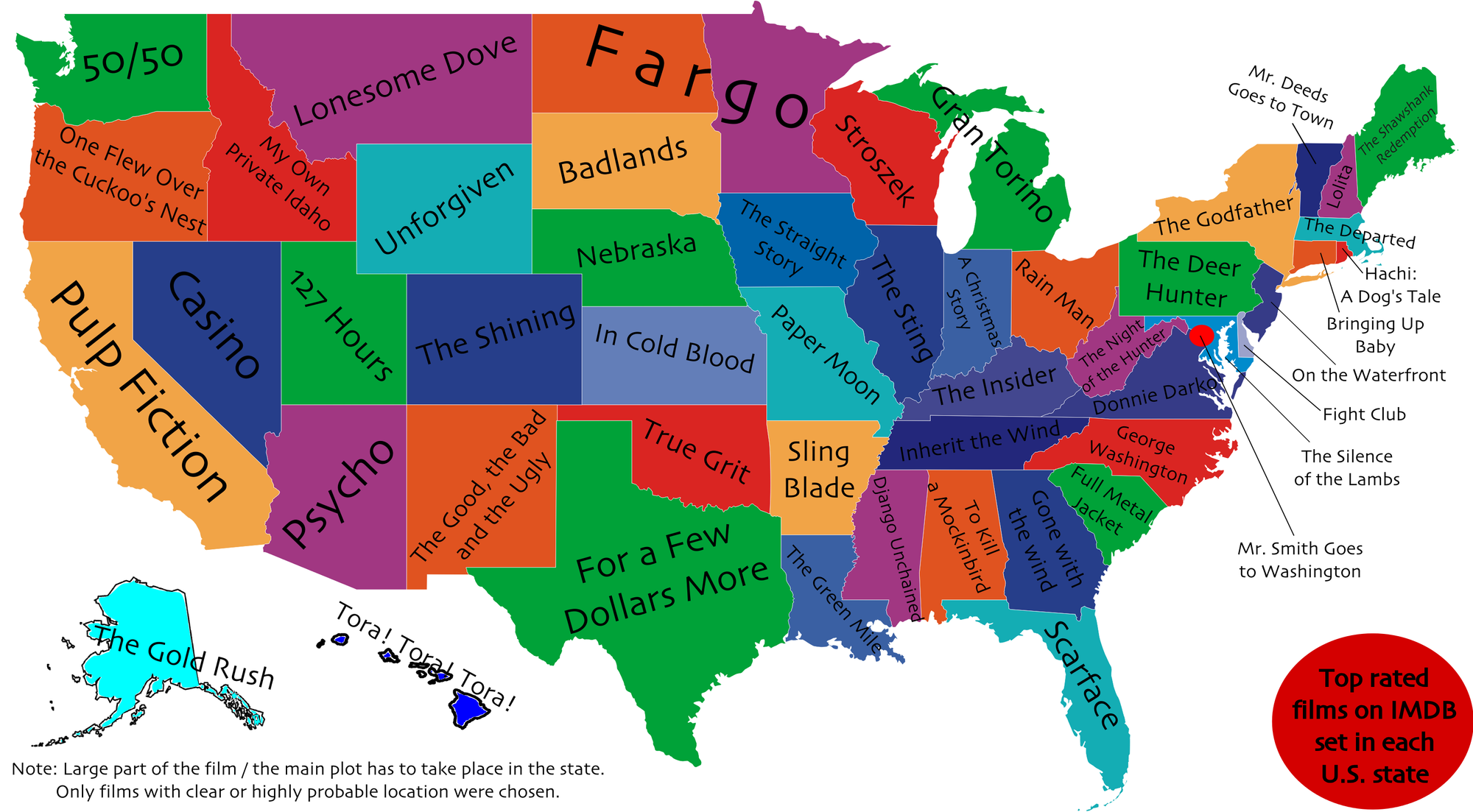 “Use This Map To Find Your State’s Most Popular Movie”