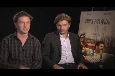 Audio Q&A: David Gordon Green, Emile Hirsch (“Prince Avalanche”)