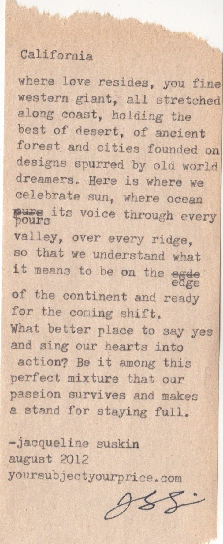 Spirit of the Spec: Poem Store