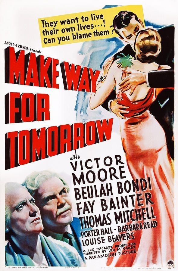 Classic 30s Movies: “Make Way for Tomorrow”