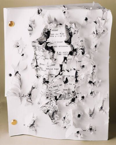 “A Screenwriter Shoots His Own Unproduced Scripts, With a Gun”
